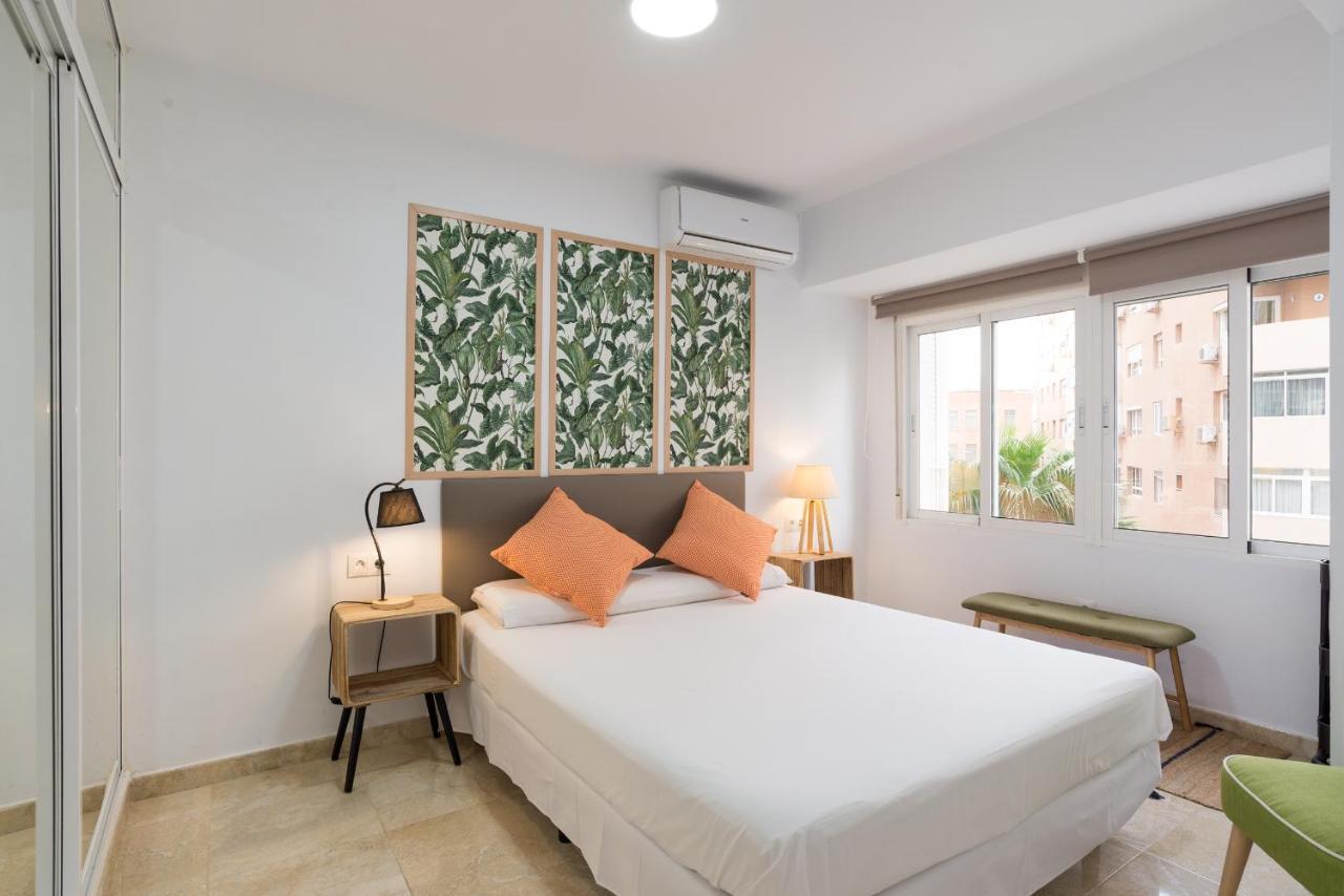 Mp5-Just Renovated Apartment Right On The Beach มาลากา ภายนอก รูปภาพ